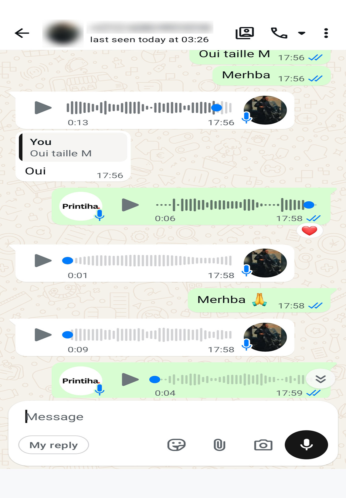 Avis client PRINTIHA 8