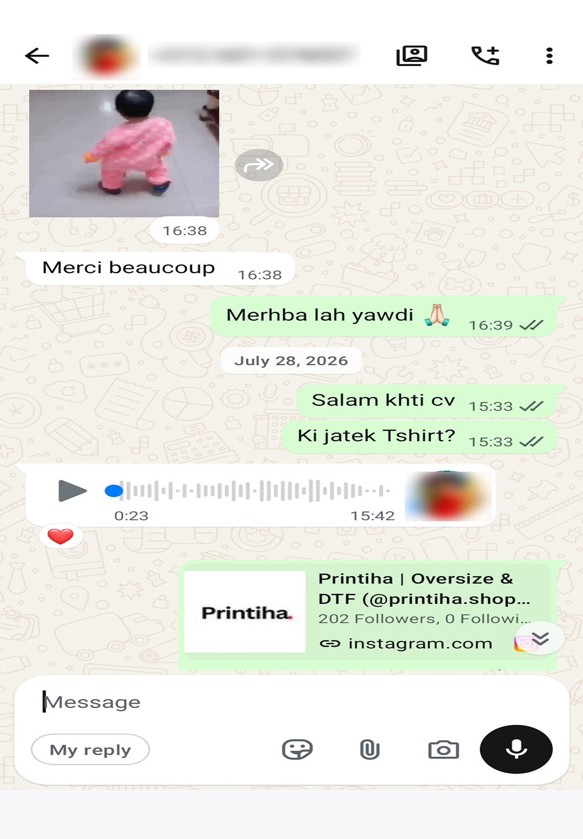 Avis client PRINTIHA 11